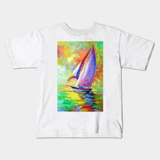 Fresh breeze in the sea Kids T-Shirt